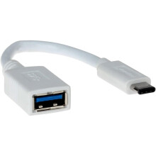 TECHGEAR Type C USB 3.1 OTG Adapter Cable Compatible with Type C devices Samsung, Huawei, Nokia, Sony Xperia, LG, Motorola, OnePlus, Xiaomi, Oppo etc