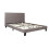 Birlea Grey Double Bed Frame Birlea Berlin Fabric 4FT6 135CM Upholstered 8