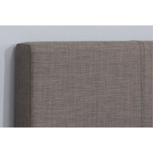 Birlea Grey Double Bed Frame Birlea Berlin Fabric 4FT6 135CM Upholstered 2