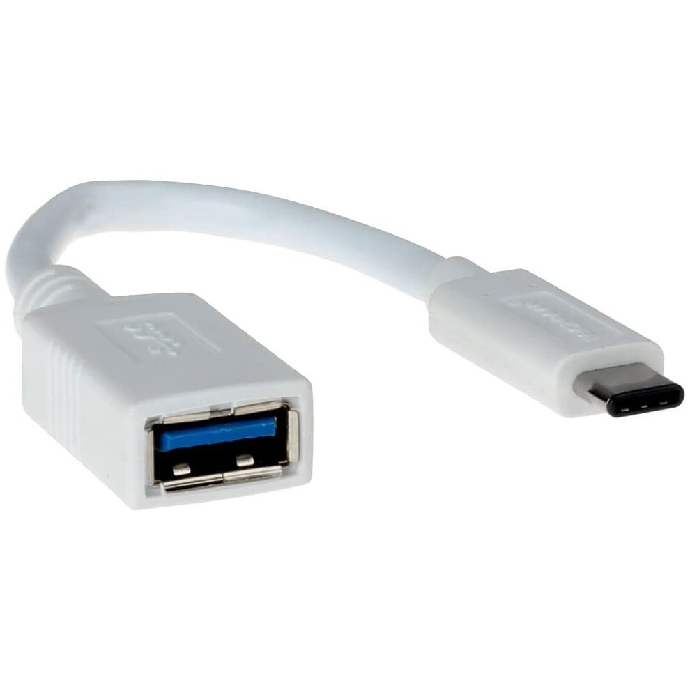 Techgear Type C Usb 3.1 Otg Adapter Cable For Samsung Tab S7 11" / Plus 12.4, Tab A7, Tab S6 Lite 10.4, Tab A 10.5, Tab A 10.1 2019, Tab S6, Tab S5e