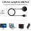 Techgear TECHGEAR USB Charging Dock Cable for Samsung Galaxy Watch 3/4/4 Classic/5/5 Pro/Active/Active2 – Replacement Charger 4