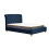 Birlea Blue Small Double Bed Frame Brompton Upholstered Headboard 120cm 4FT Wood Fabric 8