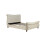 Birlea Beige Double Bed Frame Birlea Copenhagen Upholstered Fabric King Size 5FT 150cm 8
