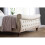 Birlea Beige Double Bed Frame Birlea Copenhagen Upholstered Fabric King Size 5FT 150cm 4