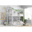 Birlea Solid Pine Bunk Beds White Birlea Adventure 3FT Single Bed Wood Frame 2