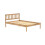 Birlea Pine Small Double Bed Frame 4FT Bedstead Birlea Lisbon Rustic Corona Solid Pine 7