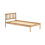 Birlea Pine Single Bed Frame 3FT Bedstead Birlea Lisbon Rustic Corona Solid Pine 5