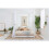 Birlea Four Poster Bed King Size Birlea Darwin White 5Ft Solid Pine Frame Canopy 3