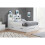 Birlea Small Double Drawer Bed Frame White Birlea Alfie 4FT Headboard Storage 120cm 2