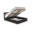 Birlea Small Double Ottoman Bed Brown Birlea Berlin Leather Storage 4FT 120CM Frame 1