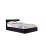Birlea Small Double Ottoman Bed Black Birlea Berlin Velvet Storage 4FT 120CM Frame 6