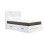 Birlea King Size Drawer Bed Frame White Birlea Alfie 5FT Headboard Storage 150cm 1