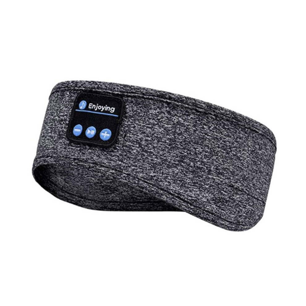 (grey) Soft Wireless Sleeping Headband