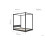Birlea Four Poster Bed Double Birlea Darwin Black 4FT6 Solid Pine Frame Canopy 6