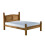 Birlea Corona Mexican Solid Pine Low Foot End 135cm Bedstead 4'6" Double bed Frame 4