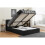 Birlea Small Double Ottoman Bed Black Birlea Berlin Leather Storage 4FT 120CM Frame 2