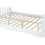 Birlea White Small Double Bed Frame Birlea Belford 4FT 120cm Wood Sleigh Solid Wood 6