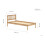 Birlea Pine Single Bed Frame 3FT Bedstead Birlea Lisbon Rustic Corona Solid Pine 8