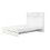 Birlea Small Double Drawer Bed Frame White Birlea Alfie 4FT Headboard Storage 120cm 9