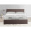 Birlea Small Double Ottoman Bed Grey Birlea Berlin Fabric Storage 4FT 120CM Frame 4