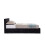 Birlea Small Double Ottoman Bed Black Birlea Berlin Velvet Storage 4FT 120CM Frame 8