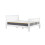Birlea White Small Double Bed Frame Birlea Belford 4FT 120cm Wood Sleigh Solid Wood 7