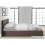 Birlea Small Double Ottoman Bed Grey Birlea Berlin Fabric Storage 4FT 120CM Frame 5