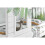 Birlea Solid Pine Bunk Beds White Birlea Adventure 3FT Single Bed Wood Frame 6