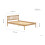 Birlea Pine Double Bed Frame 4FT6 Bedstead Birlea Lisbon Rustic Corona Solid Pine 8