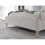 Birlea Grey Double Bed Frame Birlea Otley 135cm 4FT6 Fabric Bedstead Dove 4