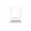 Birlea Four Poster Bed King Size Birlea Darwin White 5Ft Solid Pine Frame Canopy 7