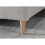 Birlea Grey Double Bed Frame Birlea Otley 135cm 4FT6 Fabric Bedstead Dove 5