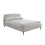Birlea Grey Double Bed Frame Birlea Otley 135cm 4FT6 Fabric Bedstead Dove 10
