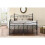 Birlea Emily 135cm 4FT6 Double black metal Bed Frame Bedstead decorative finials 3