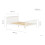 Birlea White Double Bed Frame 4FT6 Bedstead Birlea Oxford Solid Wood Shaker Design 5