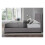 Birlea Grey Small Double Bed Frame Birlea Hannover Light Fabric 120cm 4ft Bedstead 8
