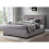 Birlea Grey Small Double Bed Frame Birlea Hannover Light Fabric 120cm 4ft Bedstead 4