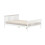 Birlea White Double Bed Frame 4FT6 Bedstead Birlea Oxford Solid Wood Shaker Design 1
