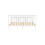 Birlea White Double Bed Frame 4FT6 Bedstead Birlea Oxford Solid Wood Shaker Design 6