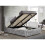 Birlea Small Double Ottoman Bed Grey Hannover Frame 4FT 120cm Bedstead Storage Velvet 2