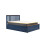 Birlea King Size Ottoman Bed Blue Phoenix Wood Frame Storage 5FT Navy Oak Solid 10