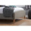 Birlea Grey Double Bed Frame Birlea Quebec Fabric Upholstered 4FT6 135cm 3
