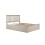 Birlea King Size Ottoman Bed Grey Phoenix Wood Frame Storage 5FT Pearl Oak Solid 8