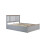Birlea Small Double Ottoman Bed Grey Phoenix Wood Frame Storage 4FT Stone Oak Solid 10