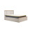 Birlea King Size Ottoman Bed Grey Phoenix Wood Frame Storage 5FT Pearl Oak Solid 10