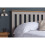 Birlea King Size Ottoman Bed Grey Phoenix Wood Frame Storage 5FT Pearl Oak Solid 5