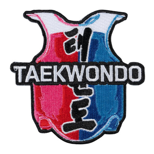 PLAYWELL TAEKWONDO EMBROIDERED VEST PATCH