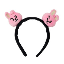 (Rabbit) Bt21 3d Plush Embroidered  Cartoon Makeup Hair Band Womens  Headband