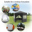 6 Removable Side Walls Hexagonal Black Metal, PE Gazebo 4m 5