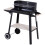 Black Charcoal Height Adjustable High-Quality BBQ Grill Barbecue 11